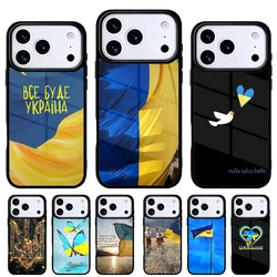 Funda iPhone con bandera de Ucrania en corazón – protección total