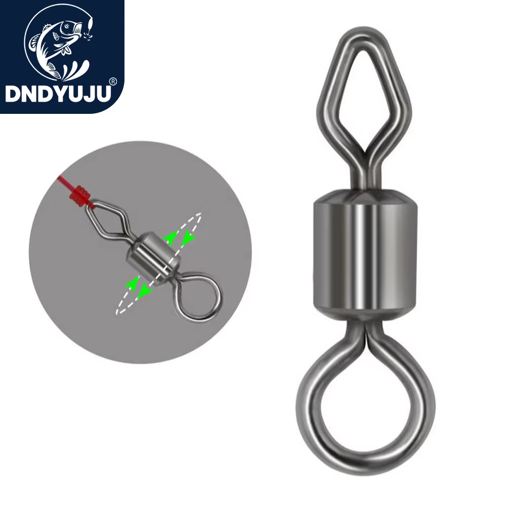DNDYUJU Barril Giratorio Latón para Carpa – Accesorios de Pesca