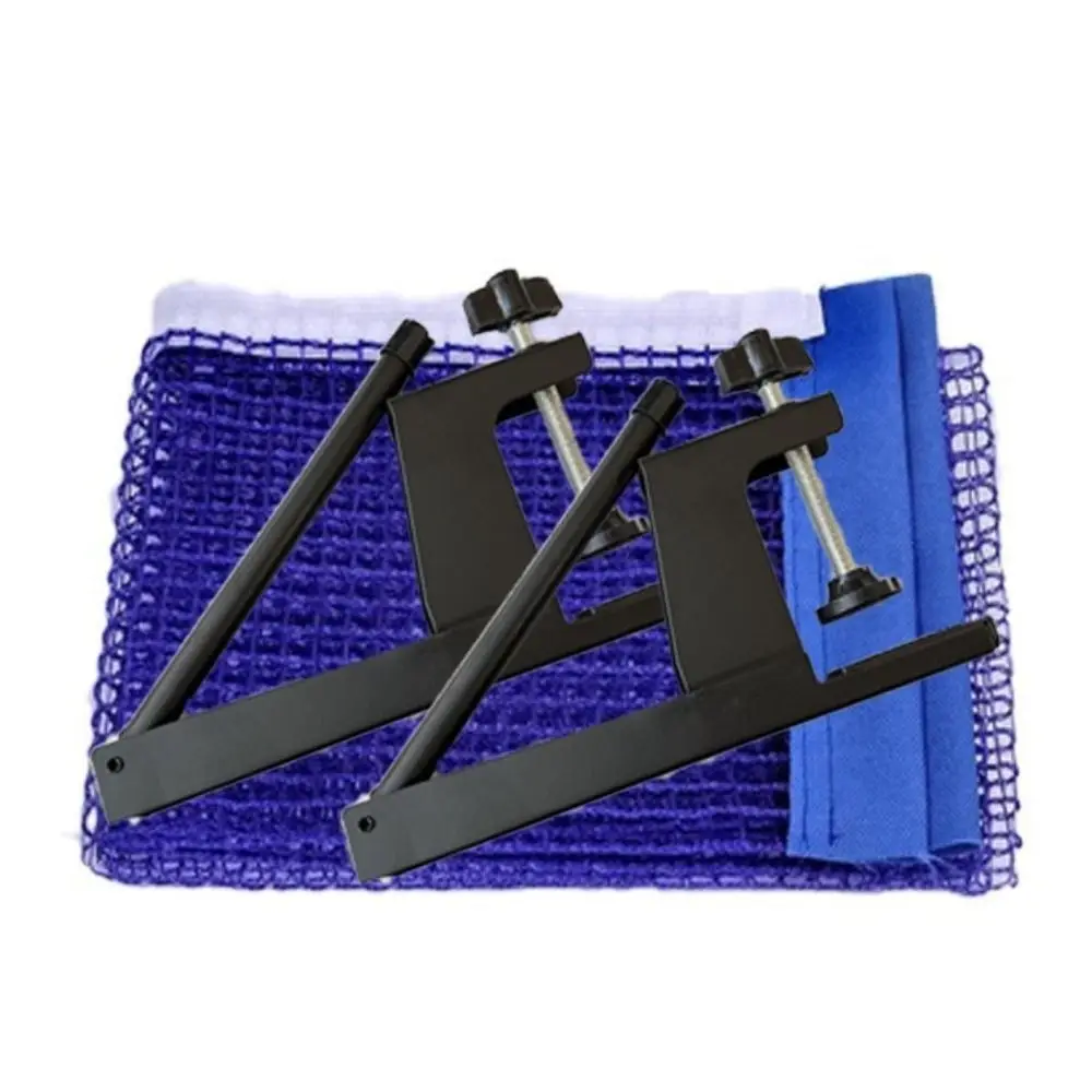 Red de tenis de mesa engrosada con abrazadera ajustable y postes