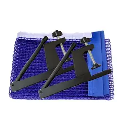 Red de tenis de mesa engrosada con abrazadera ajustable y postes