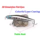 Testar Sinking Minnow Wobbles Jerkbait para lubina y lucio - imagen 3