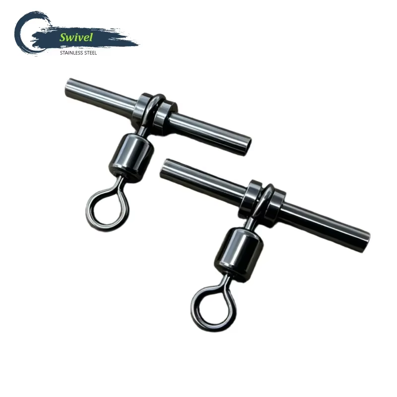 Esmerillón T de 3 vías con conector rodante