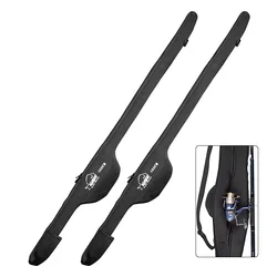 Funda para caña de pesca telescópica giratoria con almacenamiento