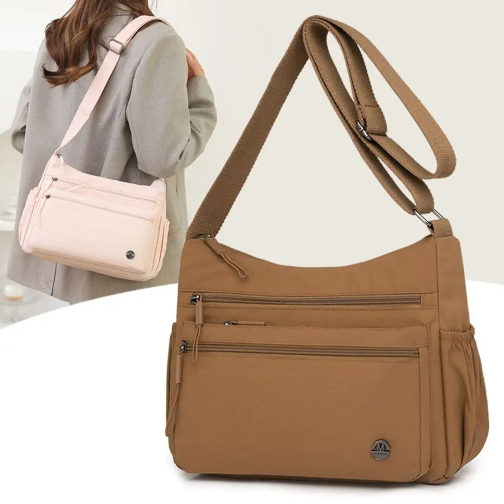 Bolso bandolera mujer tela Oxford ligera con múltiples bolsillos - imagen 4