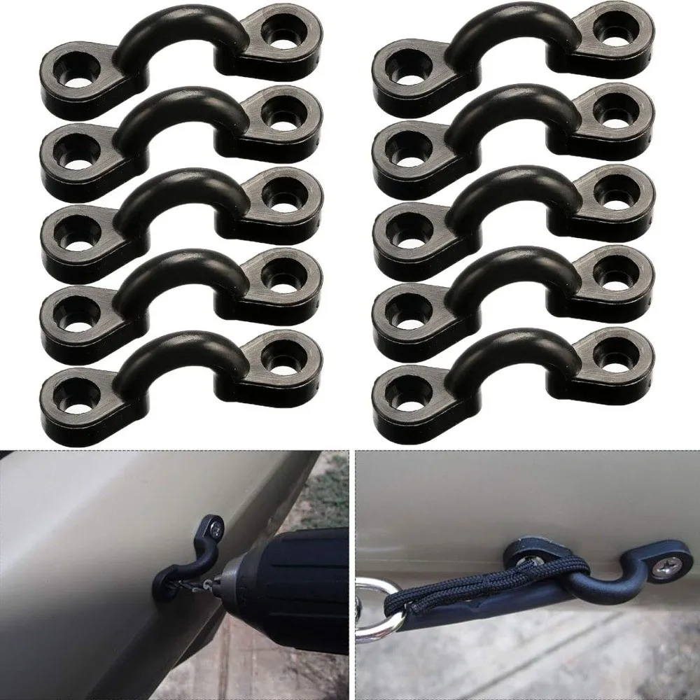 Ojales elásticos de nailon para kayak con lazo y ganchos de anclaje - imagen 3