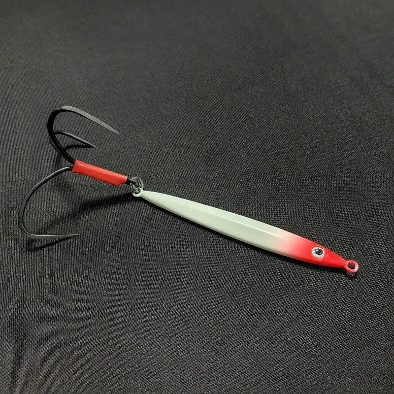 Anzuelos de acero alto carbono con cuchilla para jigging largo carpa - imagen 3