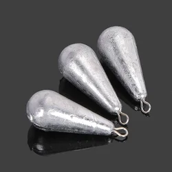 Sinker de Plomo Largo Alcance Forma Pera – Pesca con Cebo Natural