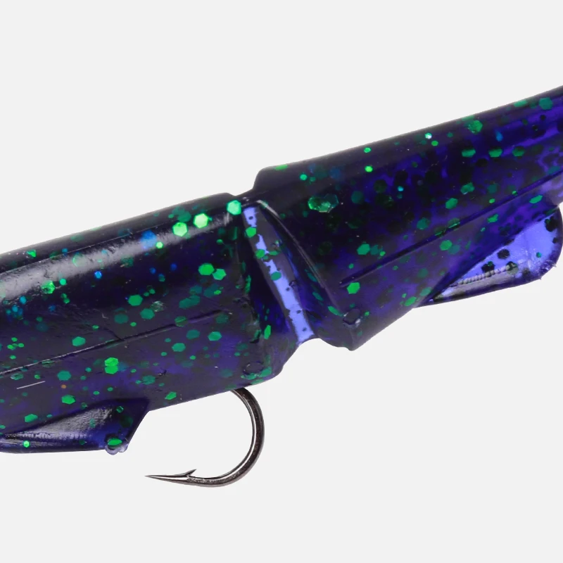 Señuelo articulado suave Swimbait para lubina - imagen 3
