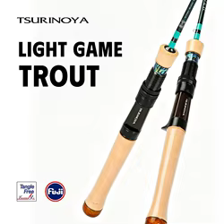 Caña TSURINOYA CLEVER ultraligera para spinning y casting con guías Fuji