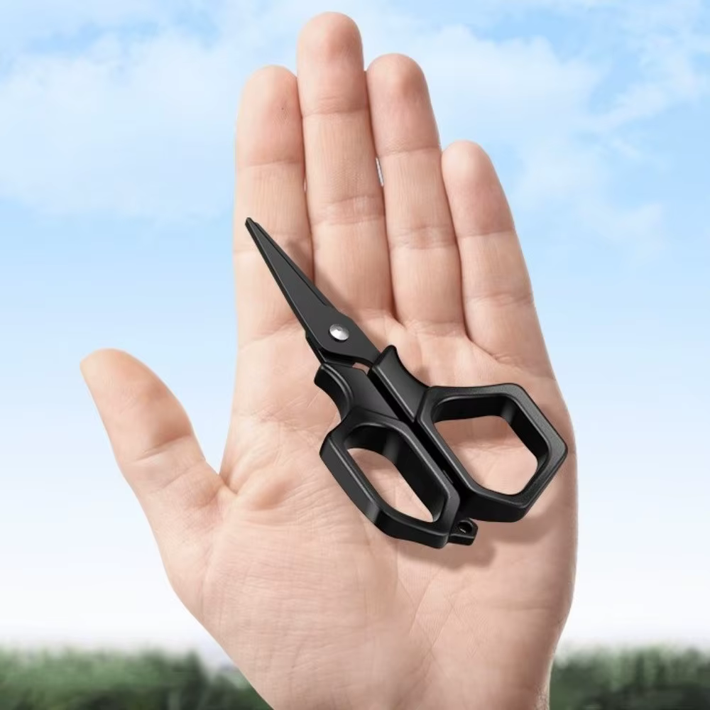 Tijeras Titanio Pesca Acero Inox – Corta Líder y PE Portátiles - imagen 4