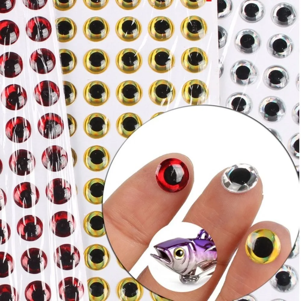 Ojos holográficos 3D para señuelos de pesca artesanal - imagen 3