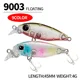 Wobbler jerkbait micro minnow flotante para trucha y lubina - imagen 2
