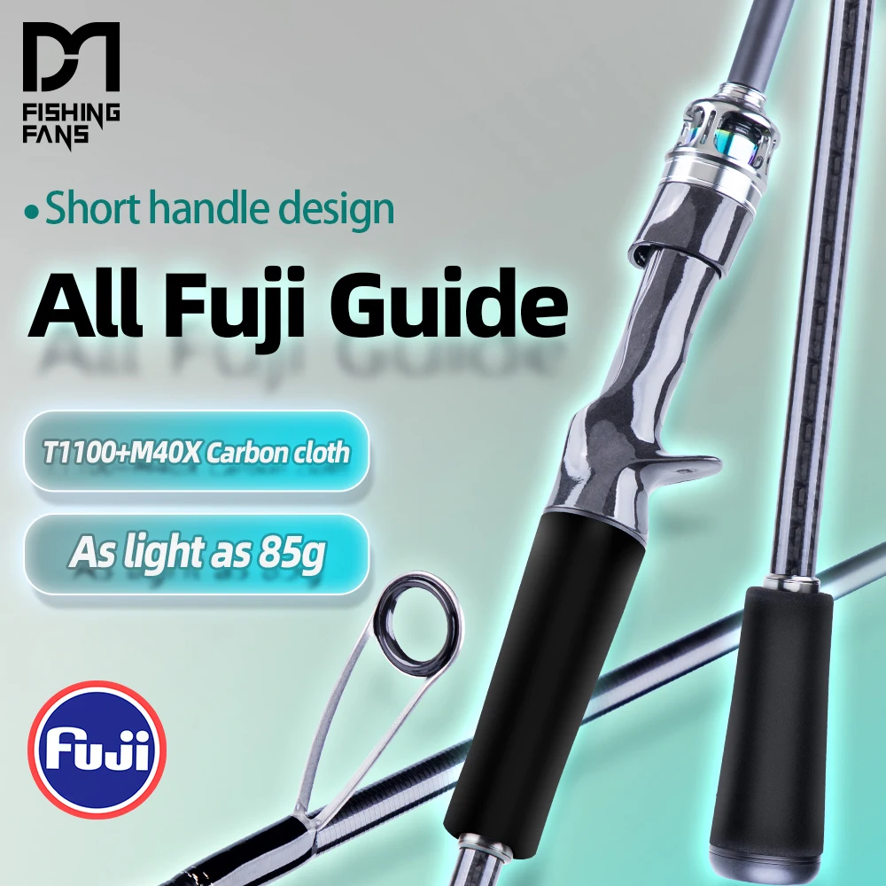 Caña spinning FishingFans Rancy T1100 – Carbono M40X con anillas Fuji