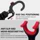 Soporte ajustable cañas ShareShark doble cabezal plástico - imagen 4