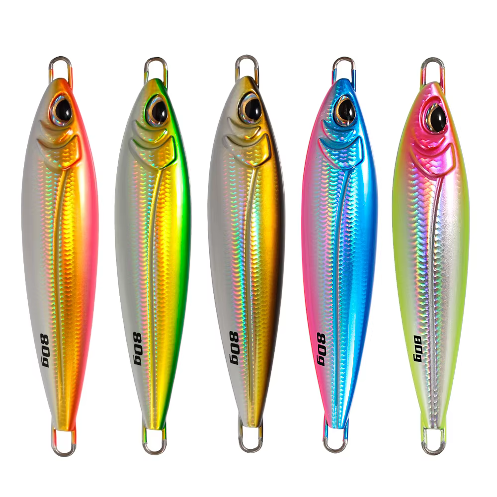 Cabezas de jig Jigging Pro para lubina – Metal fundido vástago largo - imagen 5
