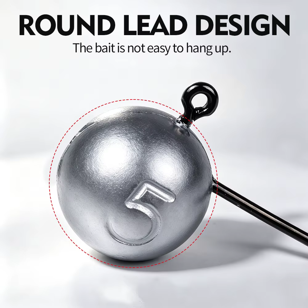Proberos Jig Head – Anzuelo esférico para vinilo - imagen 4