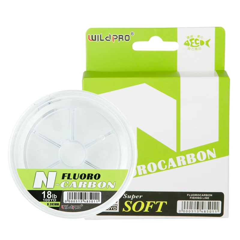 Goture línea de fluorocarbono resistente para pesca de carpas - imagen 2