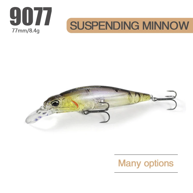 Señuelo jerkbait 77SP vista lateral