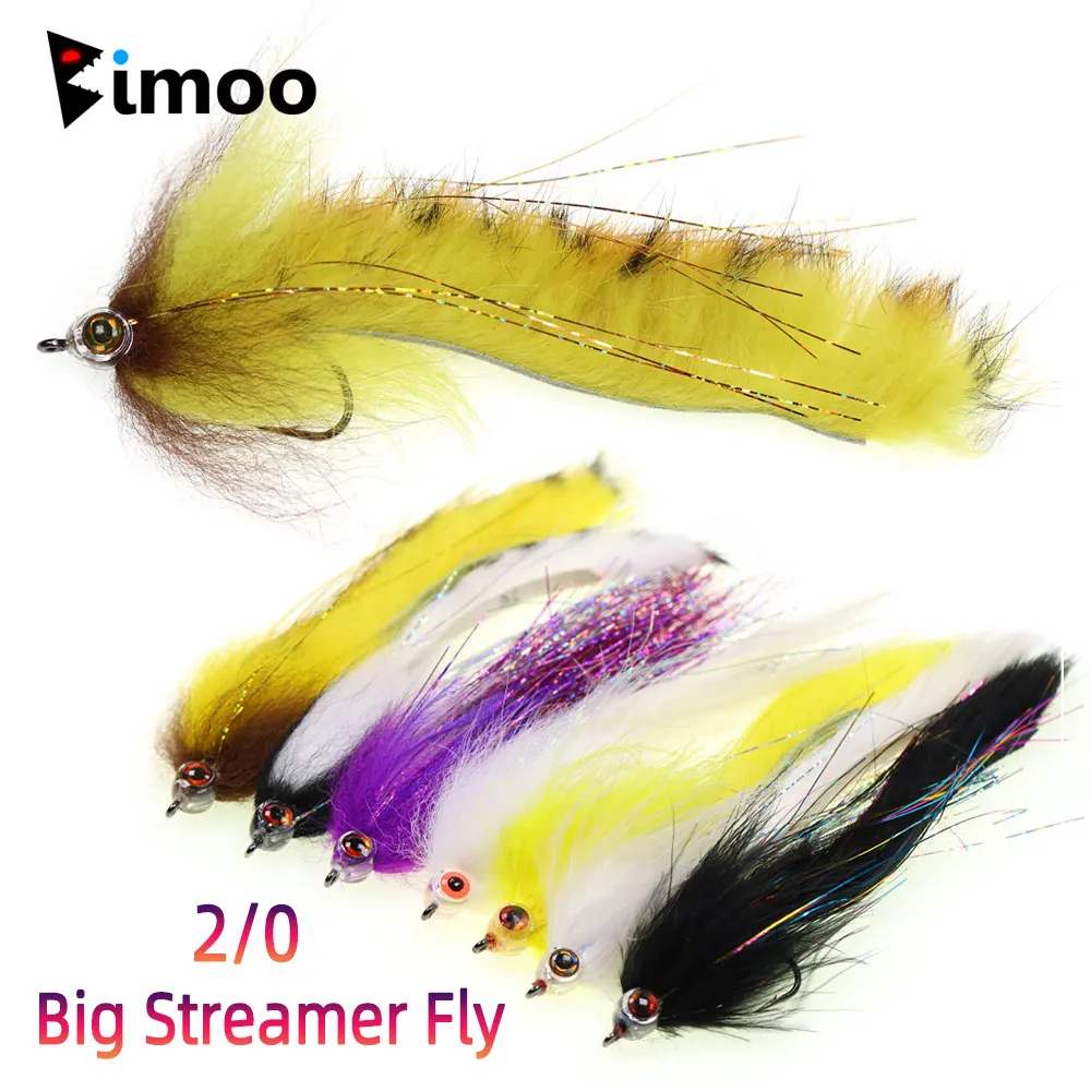 Bimoo Zonker Streamer suspending con ojos 3D para lubina y lucio - imagen 5