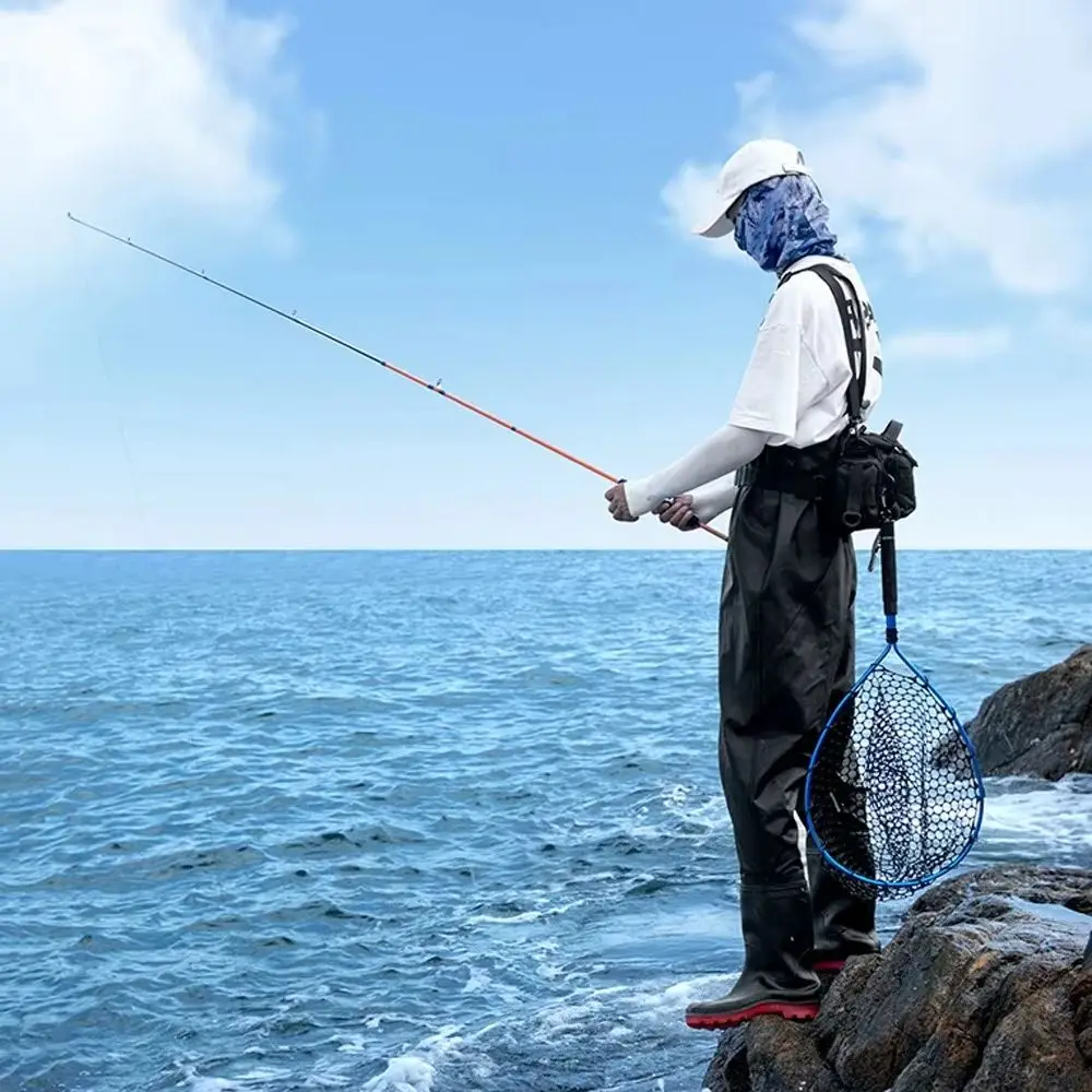 Red de pesca plegable portátil silicona para grandes capturas - imagen 4