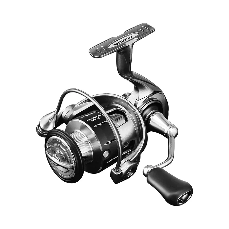 Carrete de pesca giratorio Mavllos SW con freno de arrastre y rodamientos