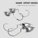 Jig Head offset para vinilo con plomada bala; lubina, lucio, bagre - imagen 5