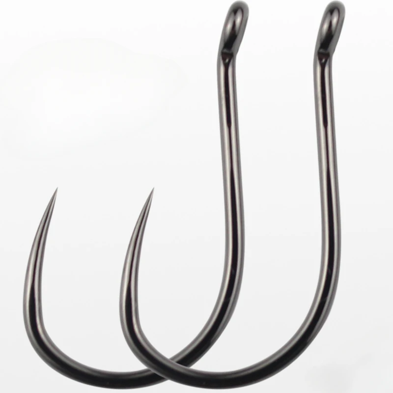Anzuelos de Carpa Circulo Negro - Kit Sin Puas para Jigging