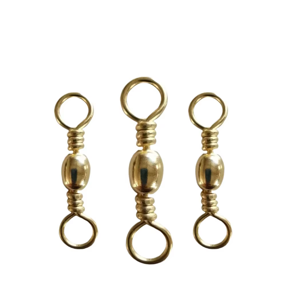 Senuelos para pez gato cobre con anillo solido y sedal Barril carpa - imagen 2