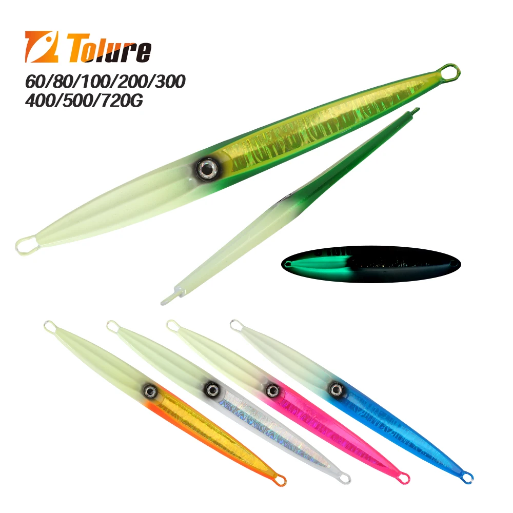 TL Jig Metal – Señuelo hundimiento rápido para pesca profunda - imagen 2