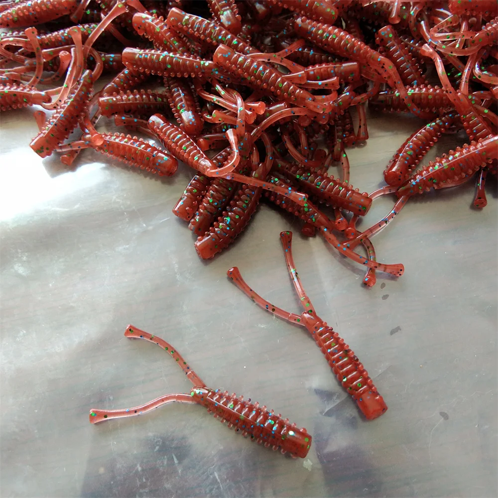 Swolfy Mini Jigs con cola dividida para vinilo - imagen 2