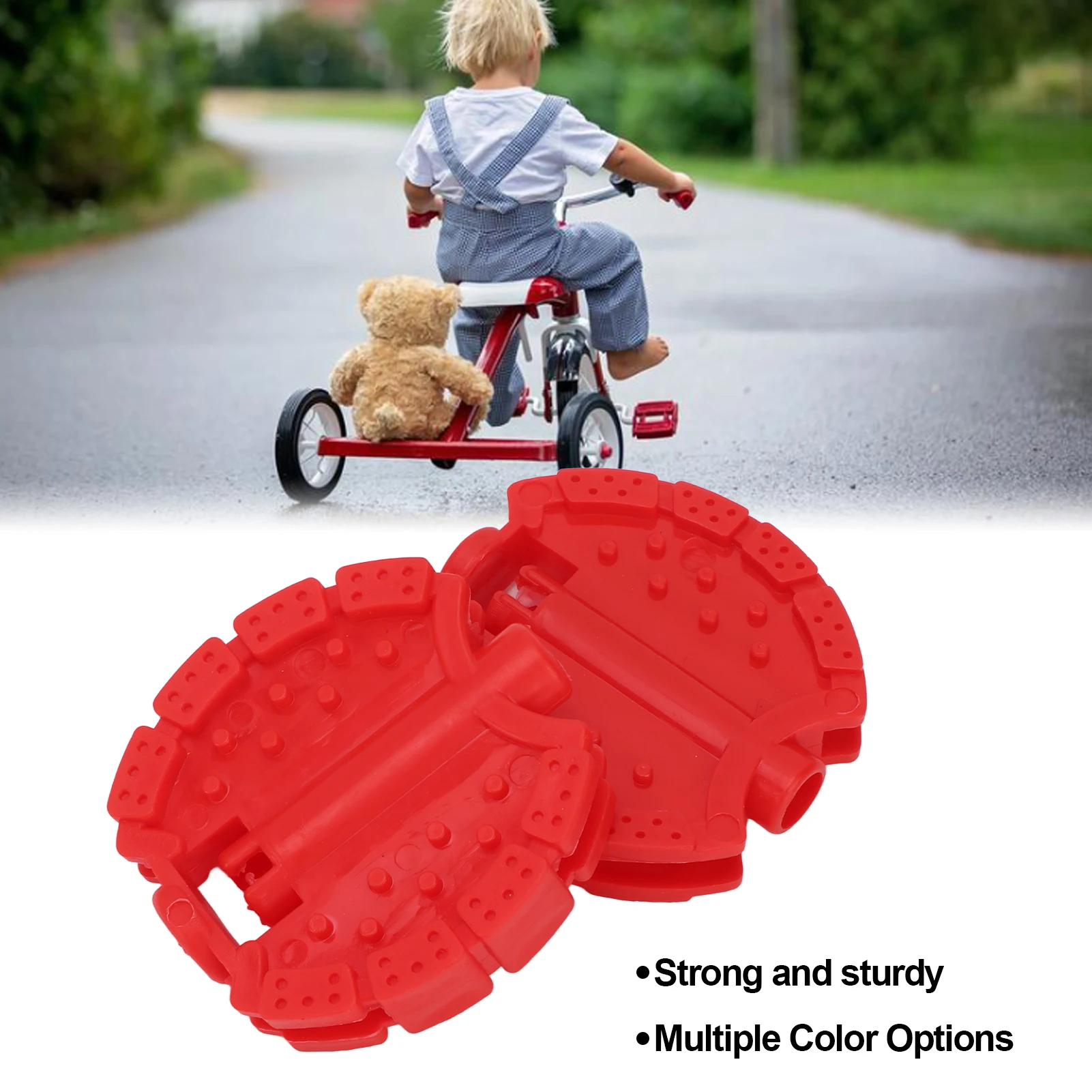 Pedal de triciclo infantil de repuesto fácil de instalar - imagen 5