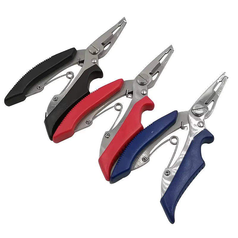 OUTKIT Alicates pesca cortador línea – Acero inoxidable - imagen 5