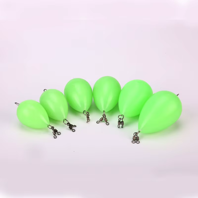 WEIHE Flotador de pesca que brilla en la oscuridad – Iluminado - imagen 4