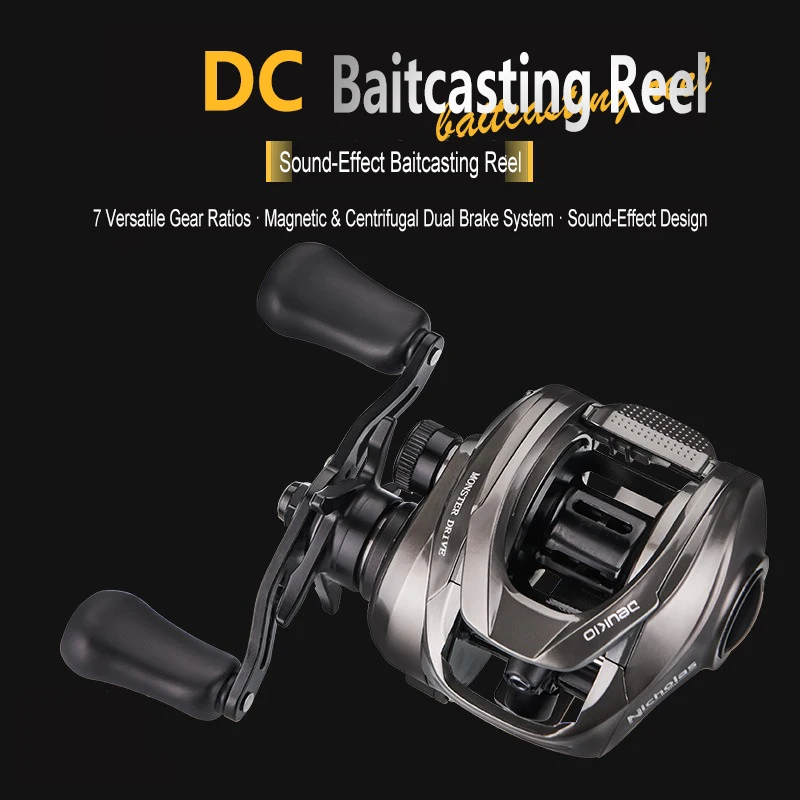 Mavllos DCPRO Carrete de baitcasting marino fundición ligero - imagen 5