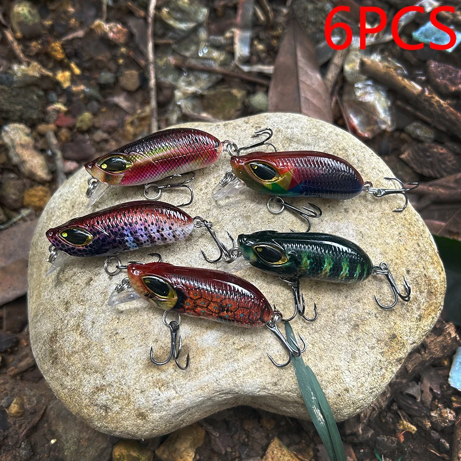 Kit Señuelos Flotantes Topwater – Wobblers para Lucio y Depredadores - imagen 5