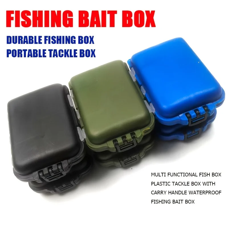 Cajas de pesca portátiles con compartimentos