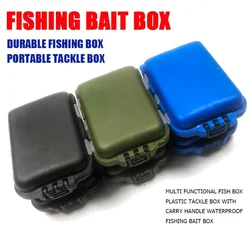 Cajas de pesca portátiles reforzadas para señuelos y aparejos
