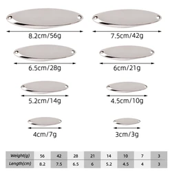 Spinner metálico con anzuelo triple – Cuchara para agua dulce y salada