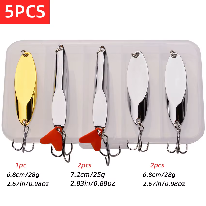 Cucharilla Giratoria Metal para Trucha – Señuelo Spinner