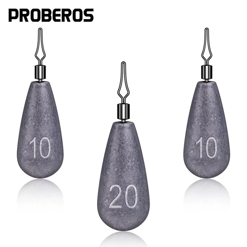 Plomos de gota PROBEROS para Drop Shot