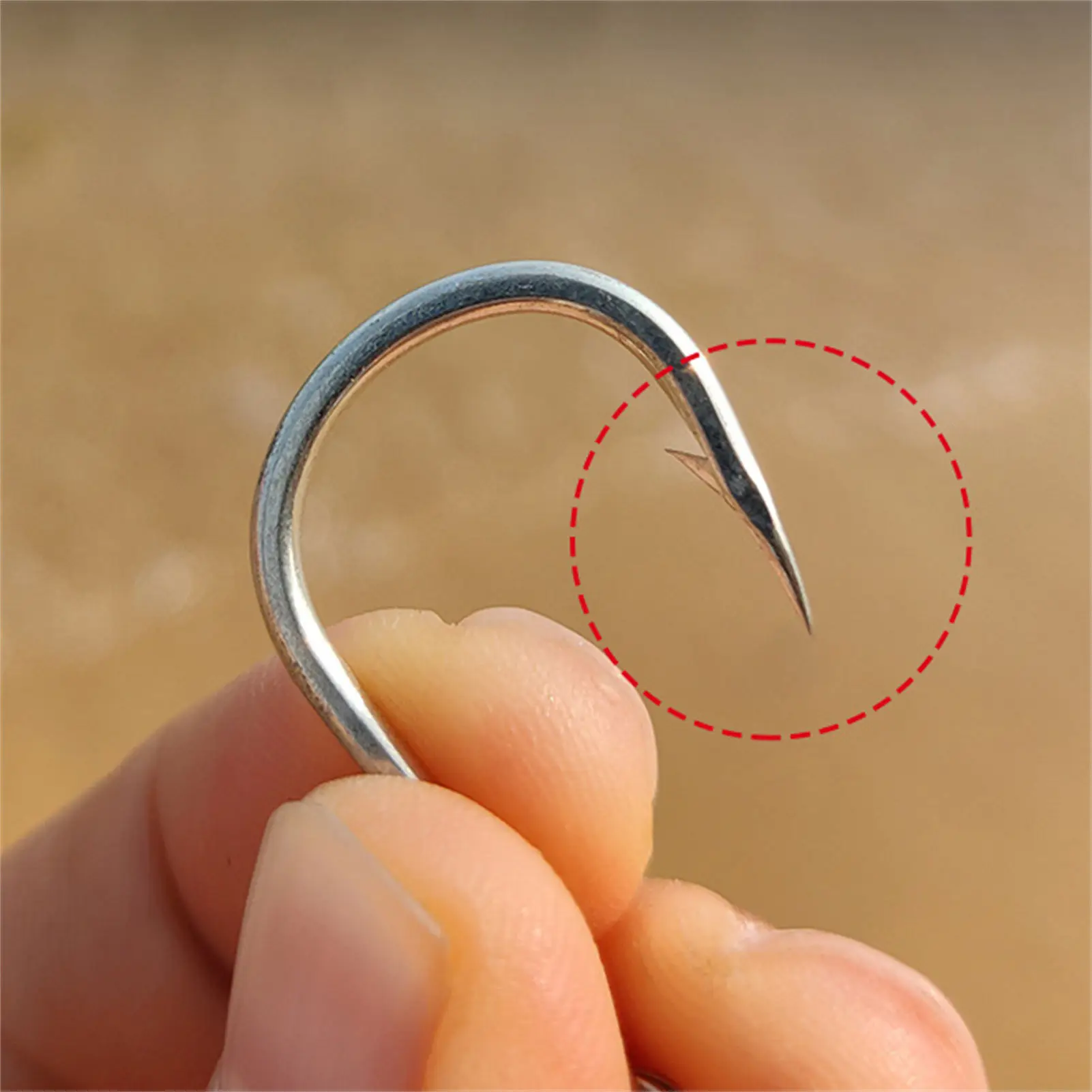 Señuelo giratorio para mar con anzuelo simple y rodamiento resistente - imagen 3
