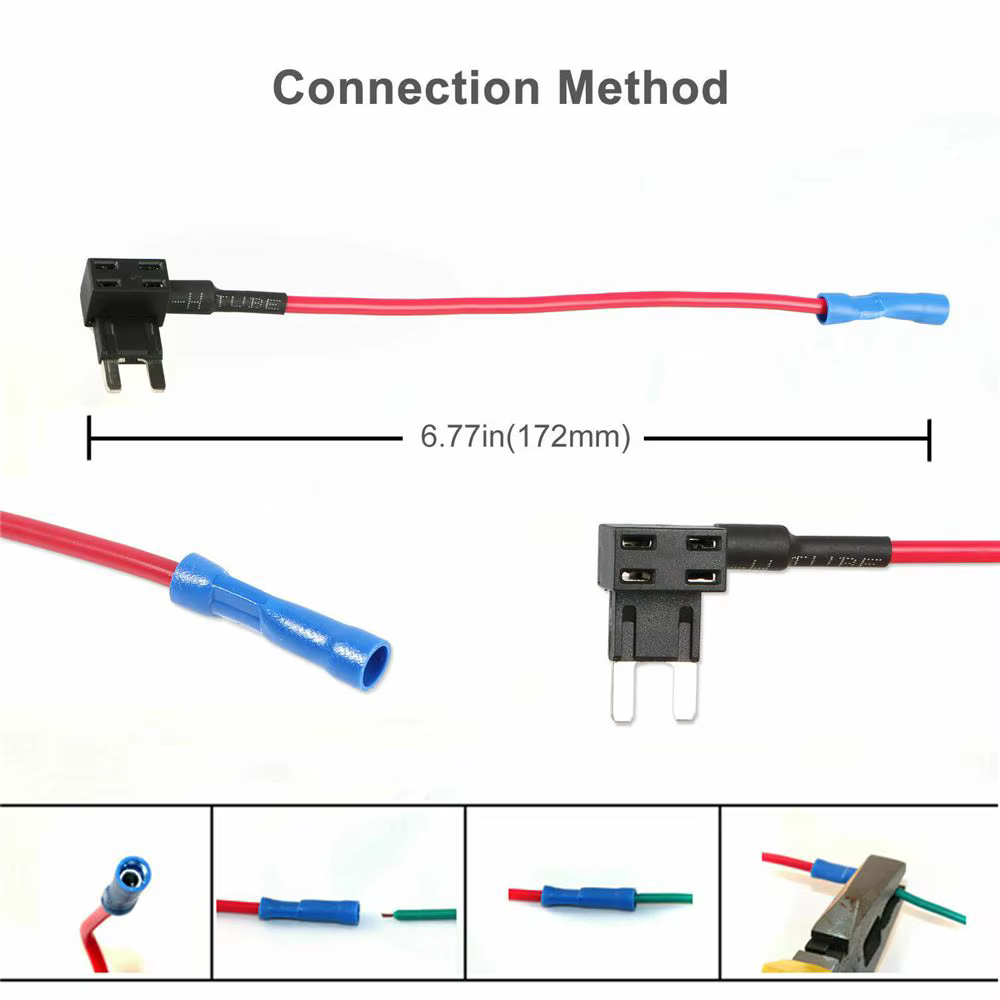 Portafusibles mini ATM de 12 V para coche - imagen 3