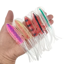 Richiamo Calamari vinilo swimbait para pesca en mar – silicona