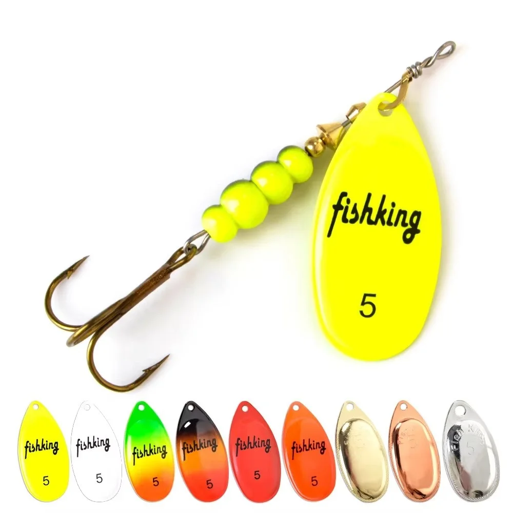 NGB Cucharilla con anzuelo triple – Señuelo eficaz para pesca de lucio - imagen 5