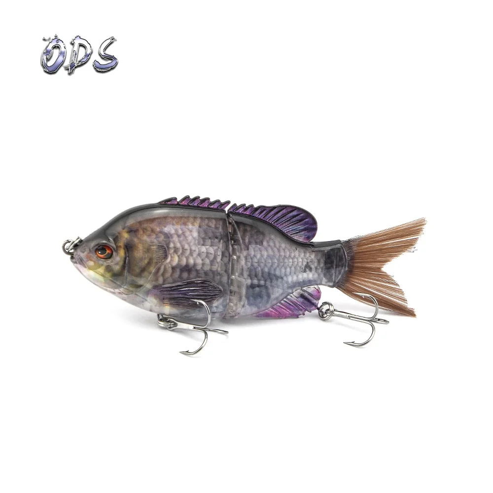 Glide Bluegill vinilo de hundimiento lento para pesca - imagen 4