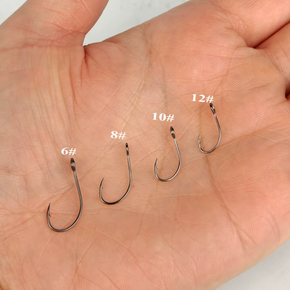 NGB Anzuelos Cuchara Acero Carbono – Señuelo Pesca Vinilo Marina - imagen 4