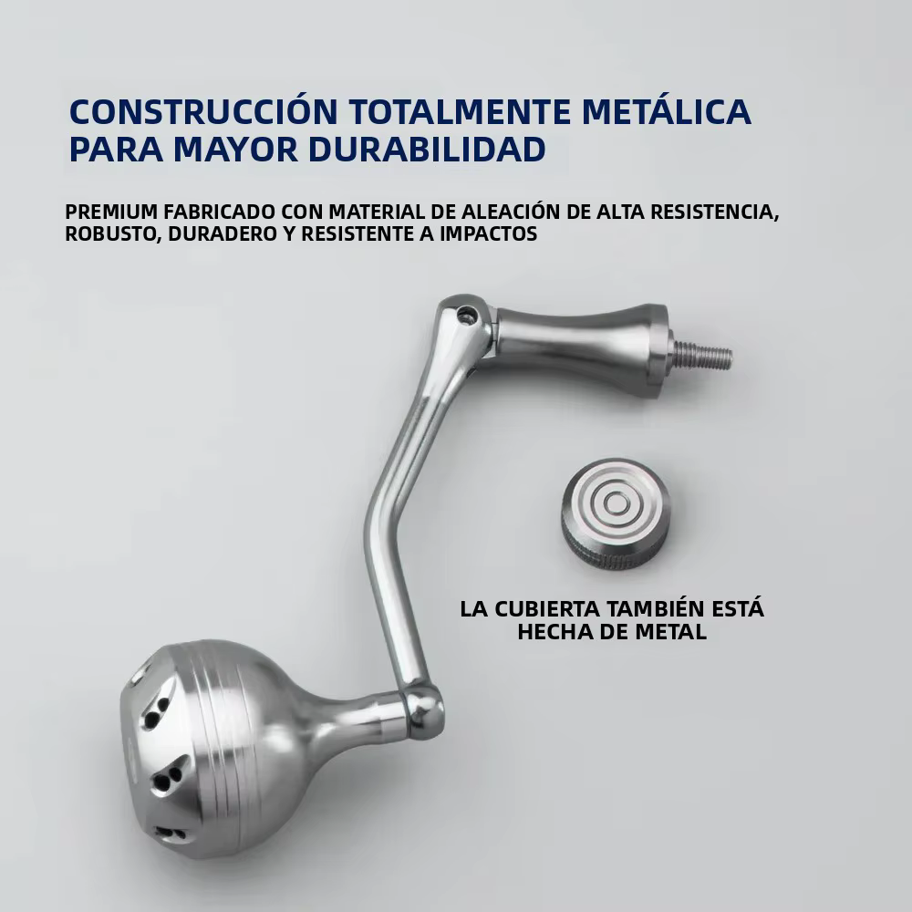 Manivela Plegable Huidiao CNC para Carrete de Surfcasting - imagen 2
