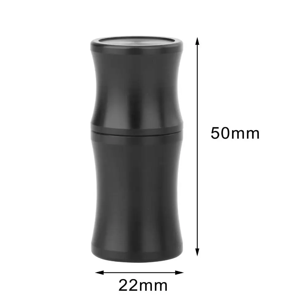 Protector de junta de taco billar en plástico negro ABS