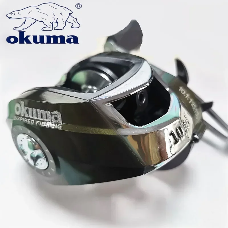 Carrete Baitcasting Okuma Alta Velocidad – Copa Alambre Gota Agua - imagen 4