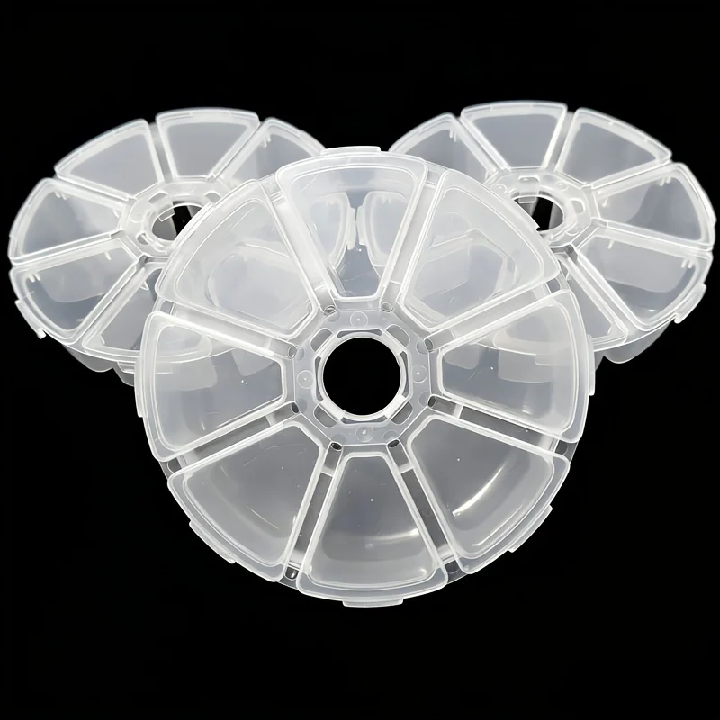 Caja de pesca reforzada portátil para señuelos, anzuelos y accesorios - imagen 3